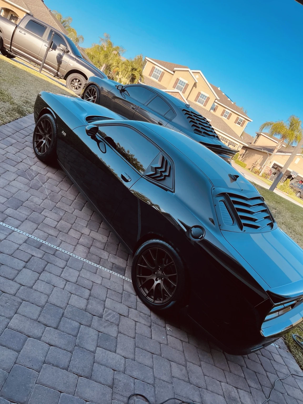 Dodge Challenger coupe tint by Senseful Auto Tint in Central Ohio