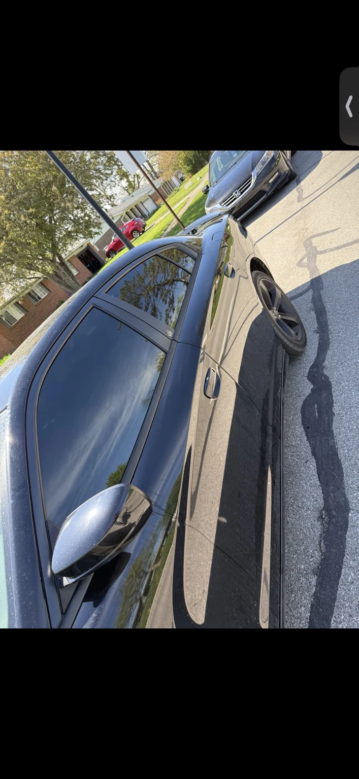 Performance Sedan window tint project completed by Senseful Auto Tint