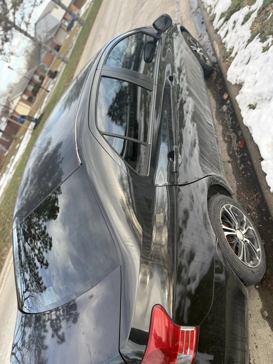 Dark side-window finish by Senseful Auto Tint in Central Ohio