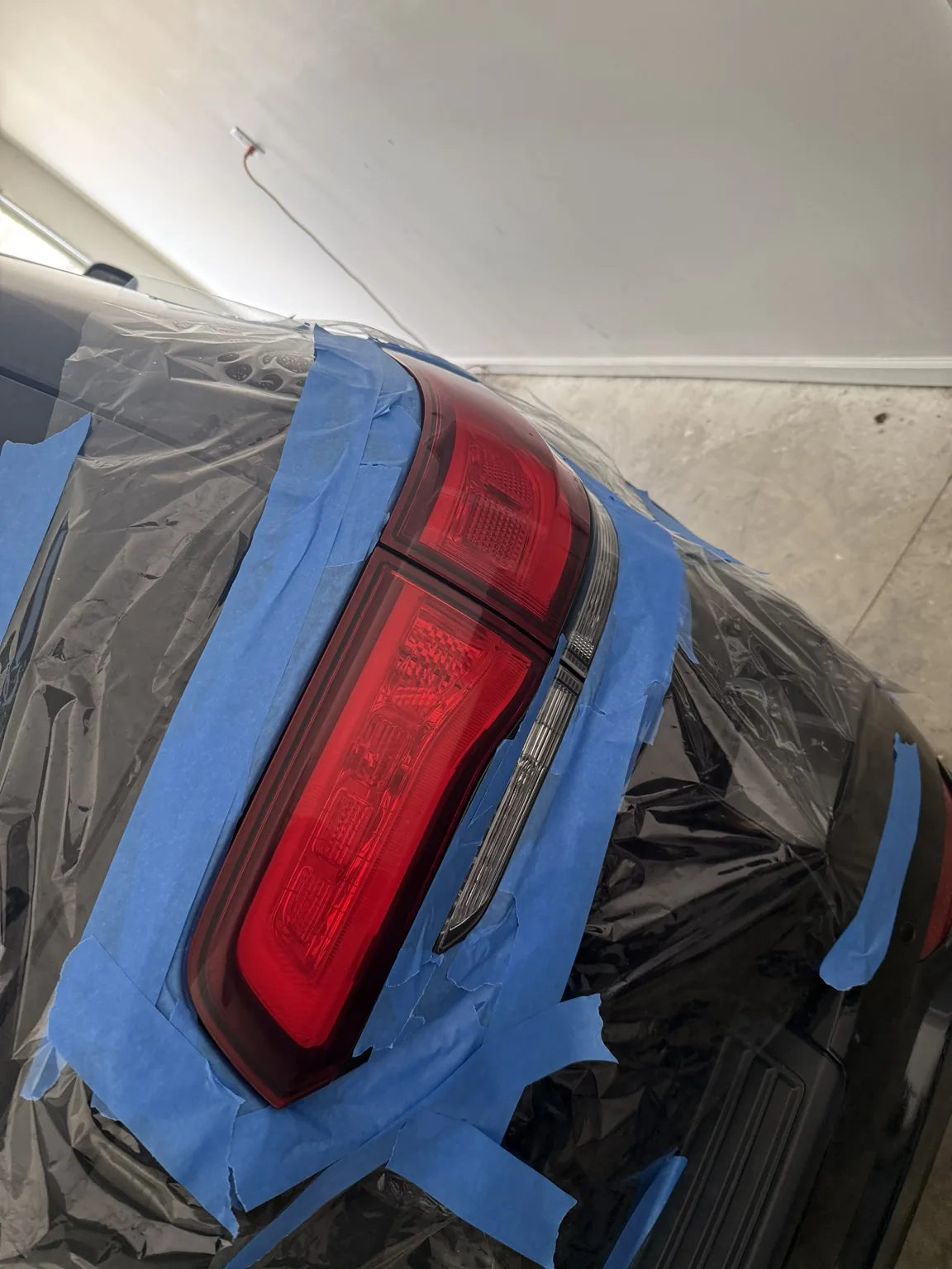 Rear glass tint detail by Senseful Auto Tint in Central Ohio