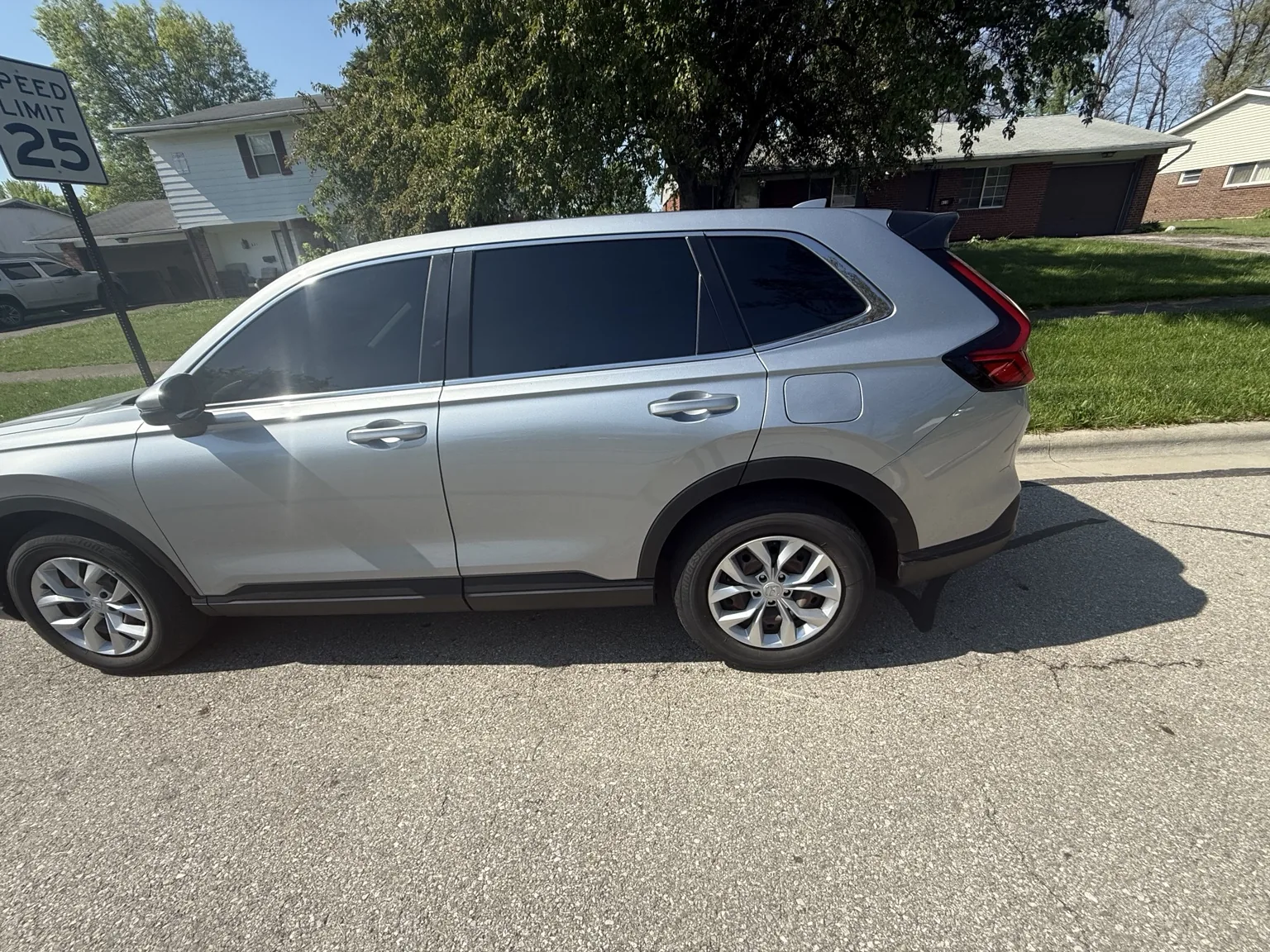 Silver SUV tint by Senseful Auto Tint in Central Ohio